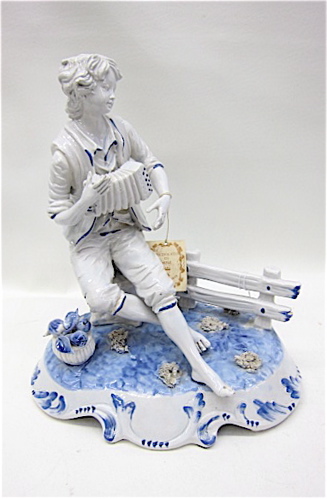 ''CAPODIMONTE'' BLUE & WHITE