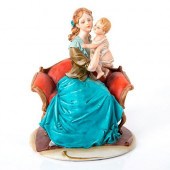 CAPODIMONTE BRUNO MERLI FIGURI