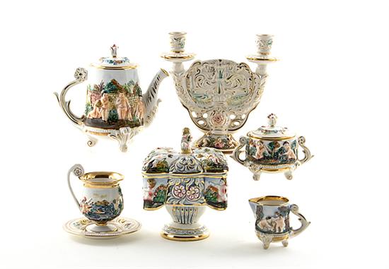 Capodimonte coffee service