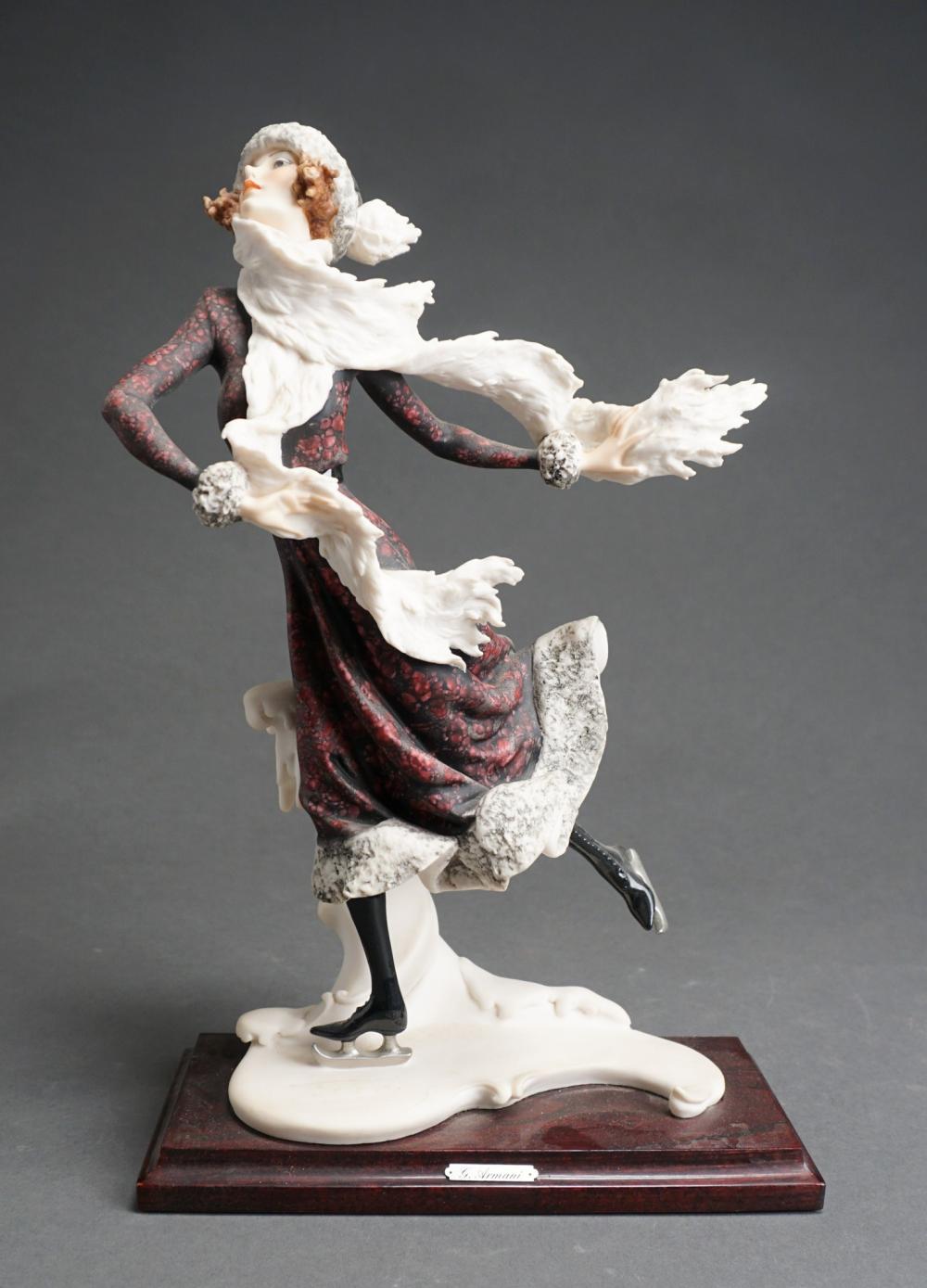 CAPODIMONTE COMPOSITION FIGURE OF A