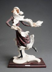 CAPODIMONTE COMPOSITION FIGURE