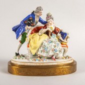 CAPODIMONTE COURTING COUPLE FI