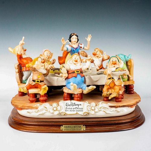 CAPODIMONTE DISNEY SCULPTURE SNOW