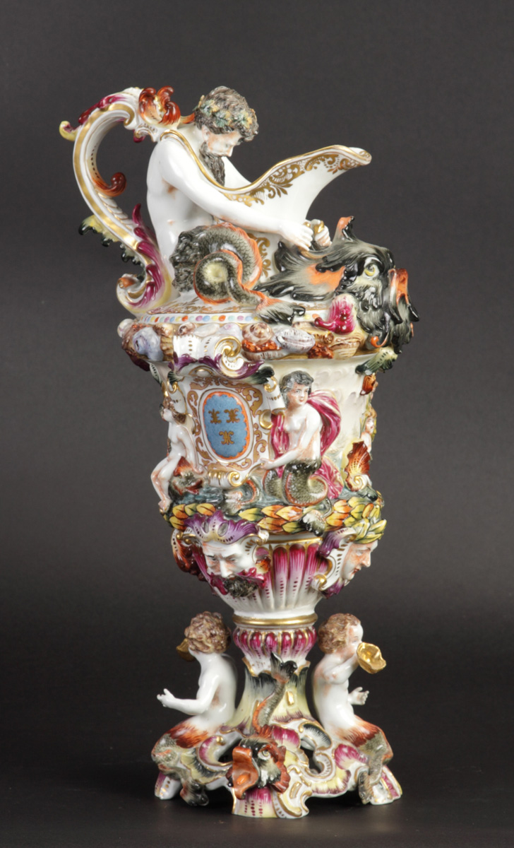 Capodimonte Ewer 19th