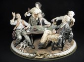 Capodimonte fine porcelain fig