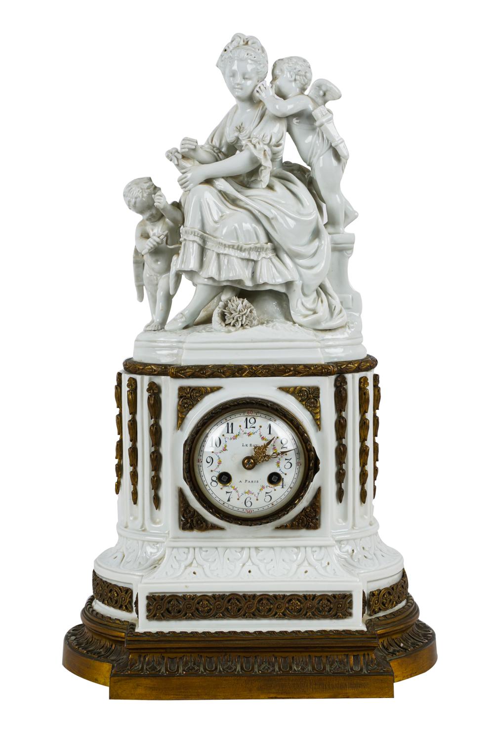 CAPODIMONTE GILT METAL-MOUNTED