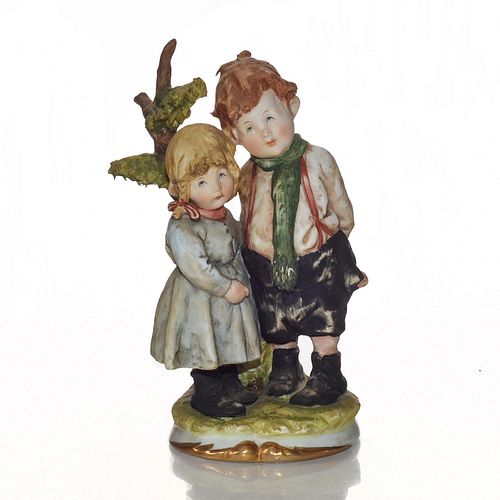 CAPODIMONTE ITALIAN CERAMIC FIGURE,