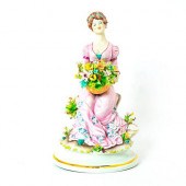 CAPODIMONTE MARCOLIN FIGURINE,