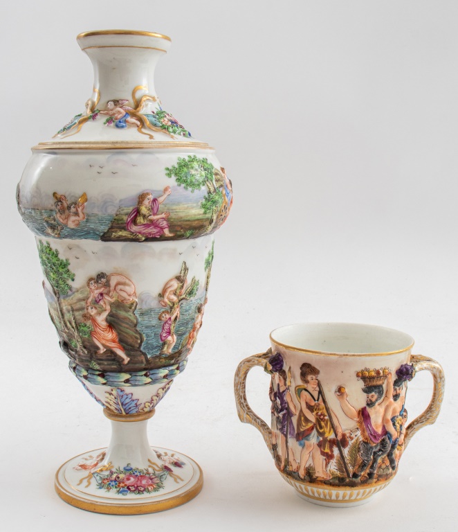 CAPODIMONTE NEAPOLITAN PORCELAIN