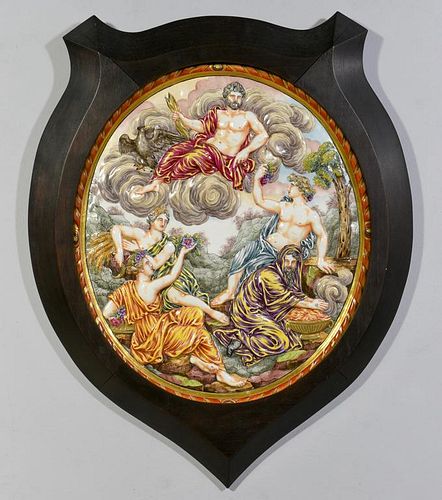 CAPODIMONTE PLAQUEItalian