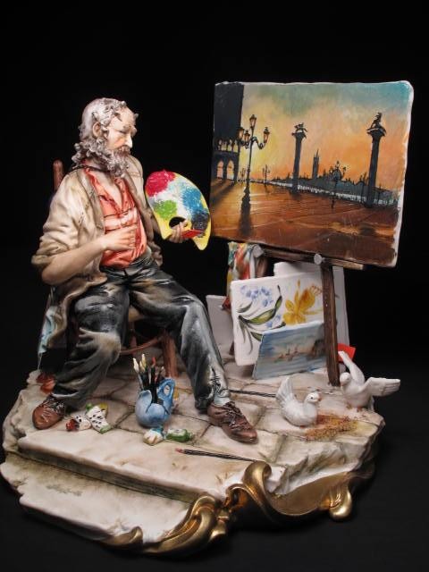 Capodimonte porcelain artist