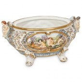 CAPODIMONTE PORCELAIN CHERUB C