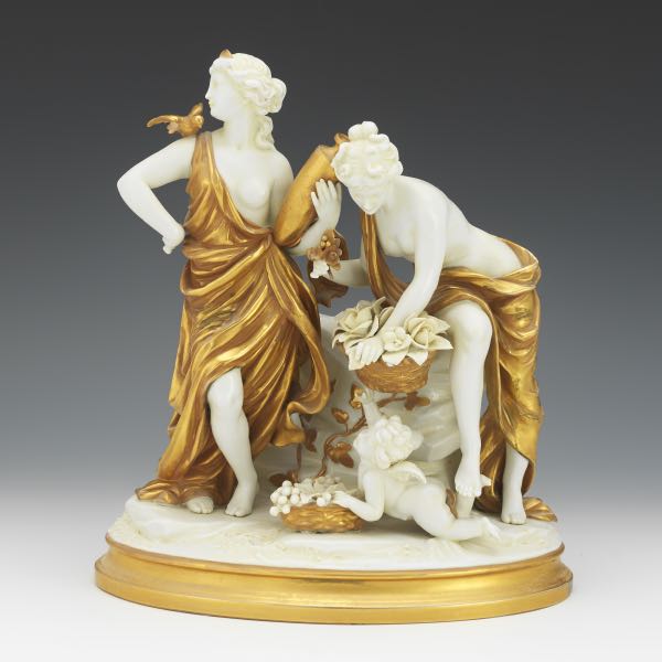 CAPODIMONTE PORCELAIN CLASSICAL