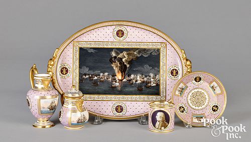 CAPODIMONTE PORCELAIN DEJEUNER, CA.