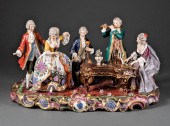 CAPODIMONTE PORCELAIN FIGURAL