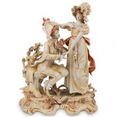 CAPODIMONTE PORCELAIN FIGURAL