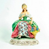 CAPODIMONTE PORCELAIN FIGURINE