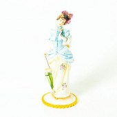 CAPODIMONTE PORCELAIN FIGURINE