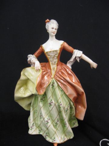 Capodimonte Porcelain Figurine of a