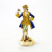 CAPODIMONTE PORCELAIN FIGURINE