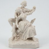 CAPODIMONTE PORCELAIN FIGURINE