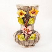 CAPODIMONTE PORCELAIN FLORAL V