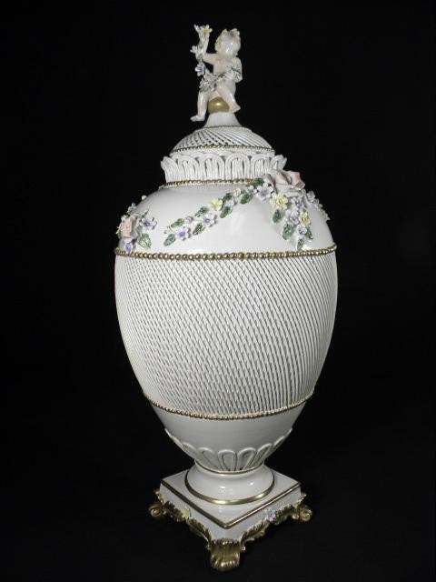 Capodimonte porcelain spaghetti