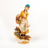 CAPODIMONTE SCAPINELLO PORCELA