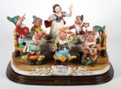 CAPODIMONTE SNOW WHITE AND THE
