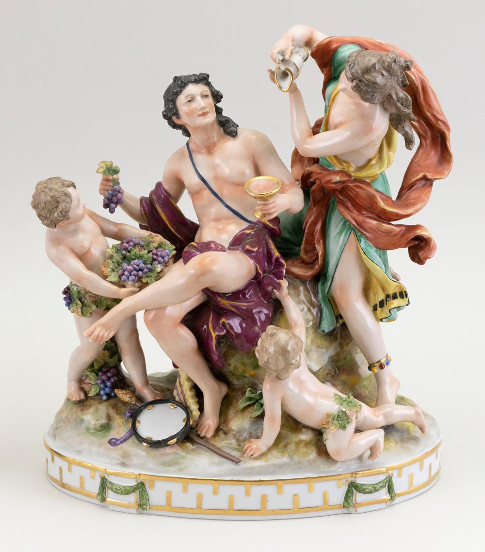 CAPODIMONTE-STYLE “BACCHUS”