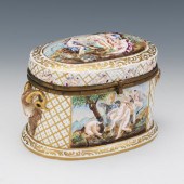 CAPODIMONTE STYLE PORCELAIN BA