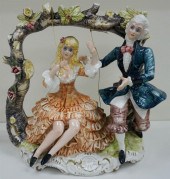 CAPODIMONTE TYPE POLYCHROME DE