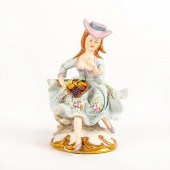 CAPODIMONTE VOLTA BISQUE PORCE
