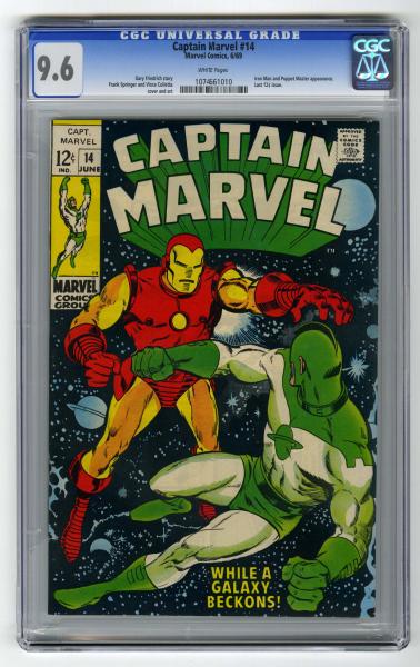 Captain Marvel #14 CGC 9.6 Marvel