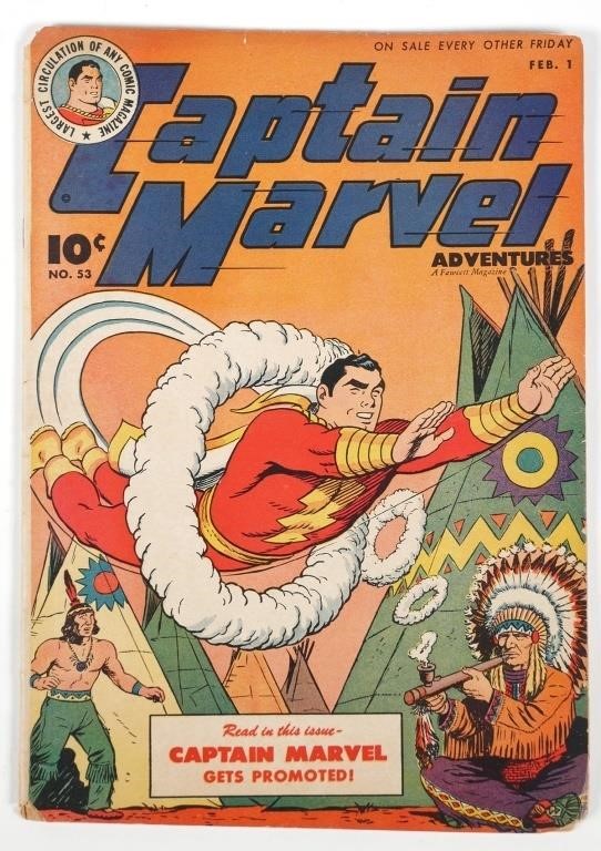 CAPTAIN MARVEL ADVENTURES COMIC