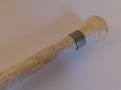 CAPTAINS WHALE BONE CANE19th c
