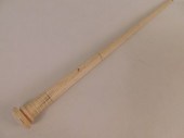 CAPTAINS WHALE BONE CANE19th c
