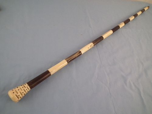 CAPTAINS WHALE BONE CANE19th
