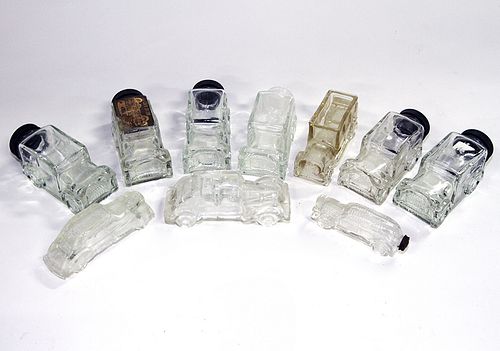 CAR CANDY CONTAINERSA group of