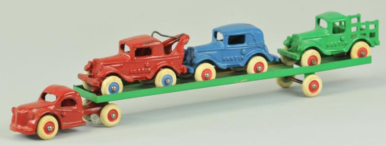 CAR CARRIER Arcade c. 1933 cast