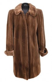 CAR LENGTH SHEARED MINK COAT20