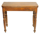 CARD TABLE, AMERICAN, C.1830,