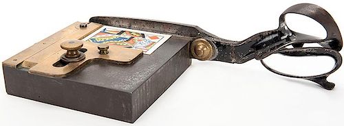CARD TRIMMER.Card Trimmer. Circa