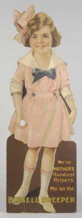 Cardboard Bissell Sweeper Girl