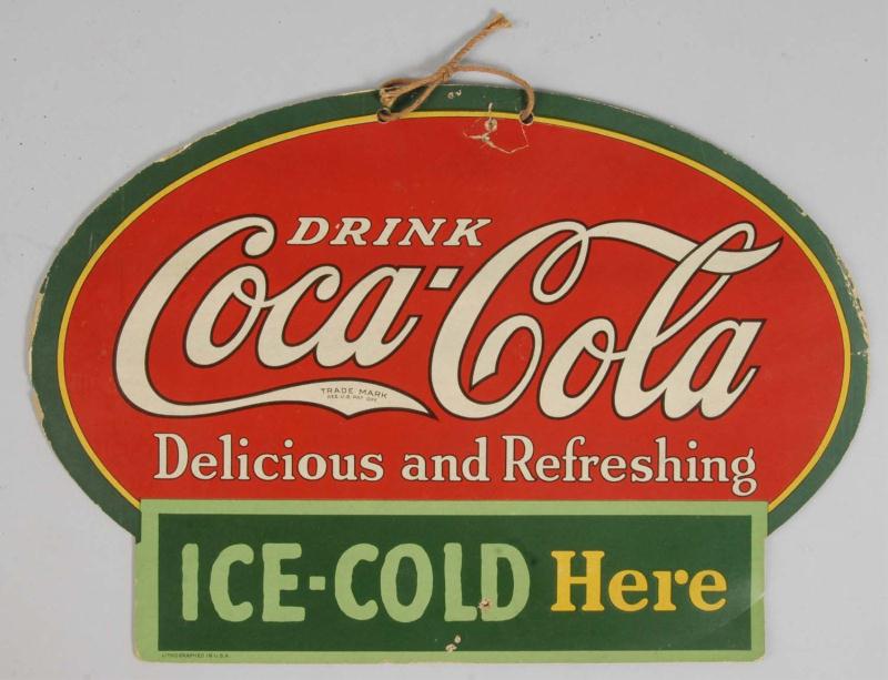Cardboard Coca-Cola 2-Sided