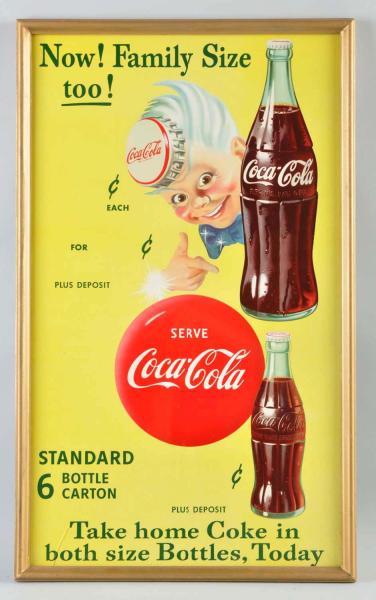 Cardboard Coca-Cola Sprite Boy