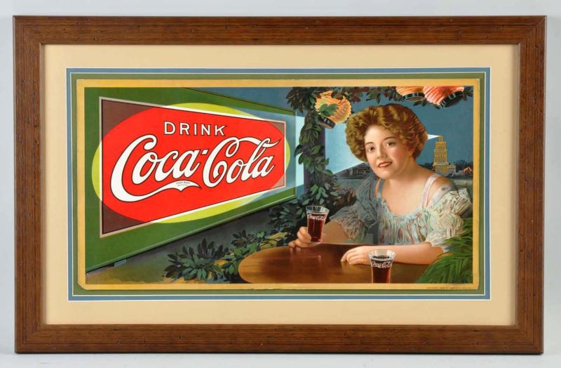Cardboard Coca-Cola Trolley