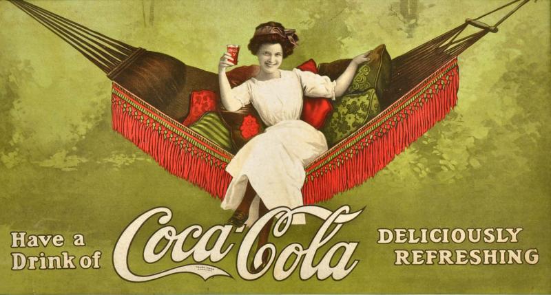 Cardboard Coca-Cola Trolley