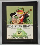 Cardboard Frog in Your Throat?