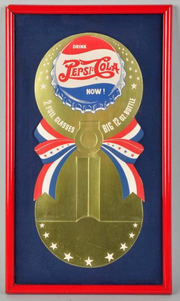 Cardboard Pepsi-Cola Cutout